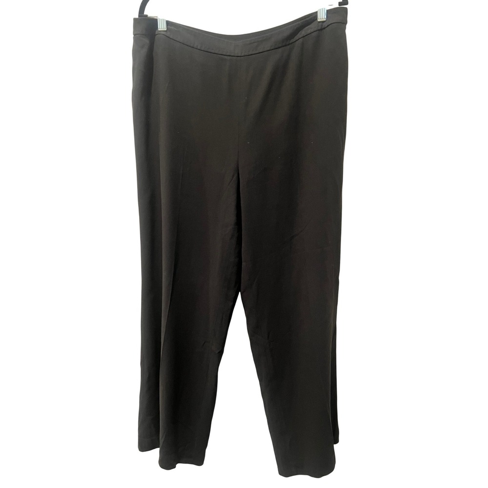 Ann Taylor Black‎ Straight Leg Dress Pants Women Size 18 or 2X Plus Size Classic